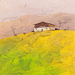 Kunstdruck Bernhard Gerner - Landhaus 2 50x50cm