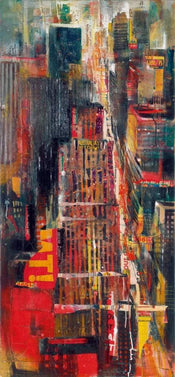 Kunstdruck Bernhard Vogel - N.Y. The Great 50x100cm