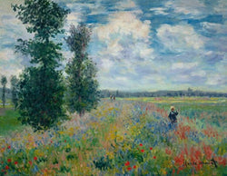 Kunstdruck Claude Monet - Les Coquelicots 90x70cm