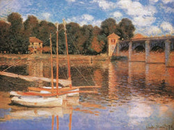Kunstdruck Claude Monet - Il ponte di Argenteuil 80x60cm