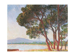 Kunstdruck Claude Monet - La plage de Juan-Les-Pins 80x60cm