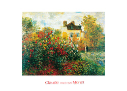 Kunstdruck Claude Monet - The Artist's Garden 70x50cm