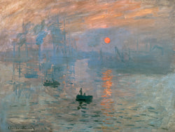 Kunstdruck Claude Monet - Impressionismo il levar 80x60cm
