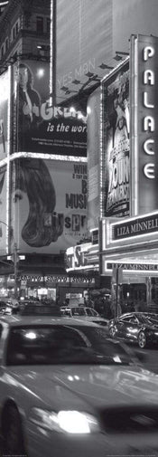 Kunstdruck Alan Copson - Times Sqare at night, New York 33x95cm