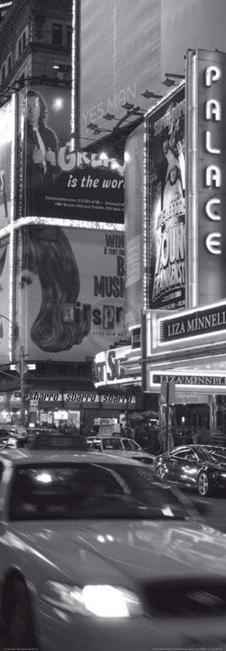 Kunstdruck Alan Copson - Times Sqare at night, New York 33x95cm