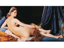 Kunstdruck Dominique Ingres - La Grande Odalisque 80x60cm