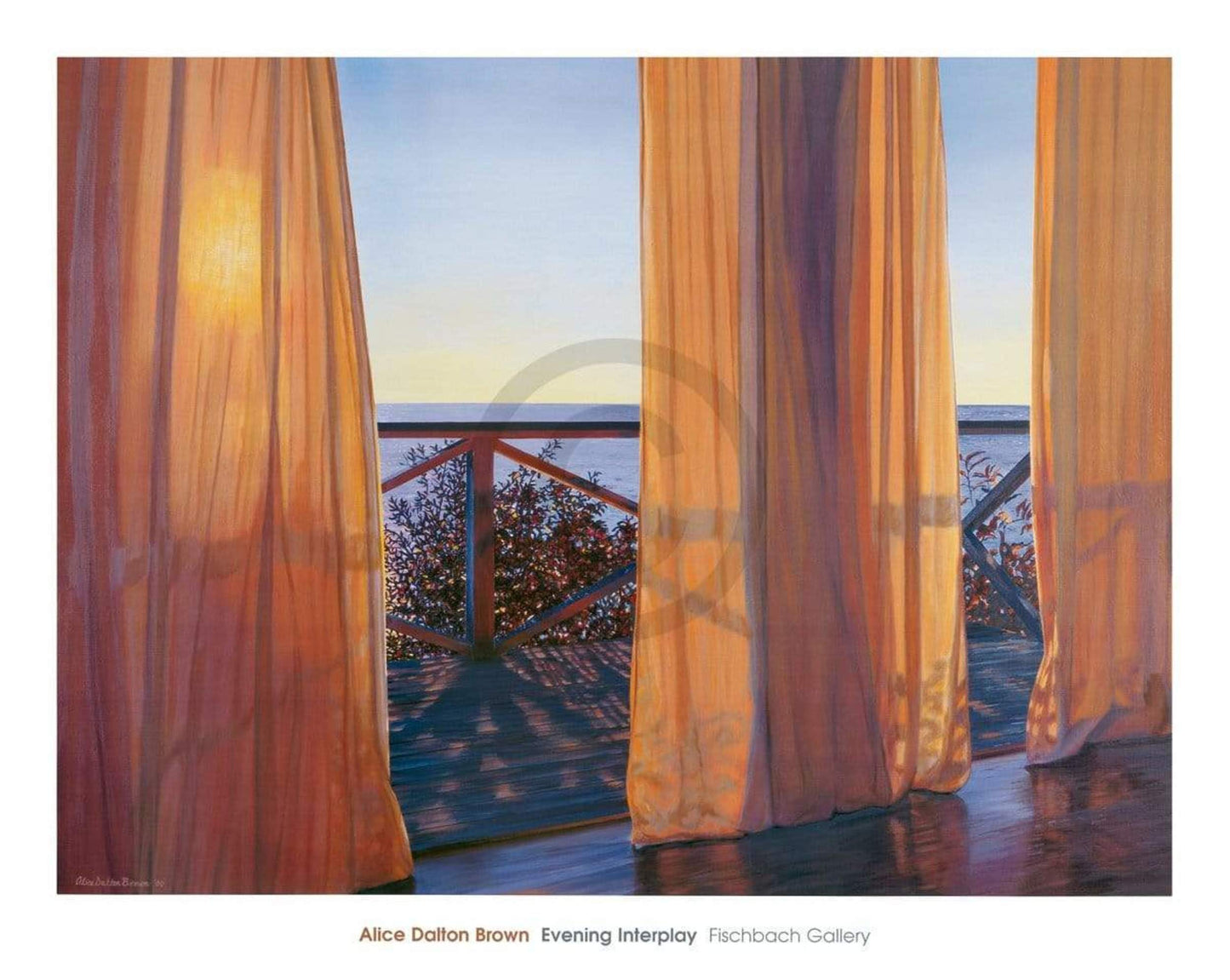Kunstdruck Alice Dalton Brown - Evening Interplay, 2000 112x89cm