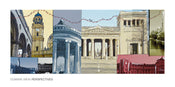 Kunstdruck Dominik Wein - München II 100x50cm