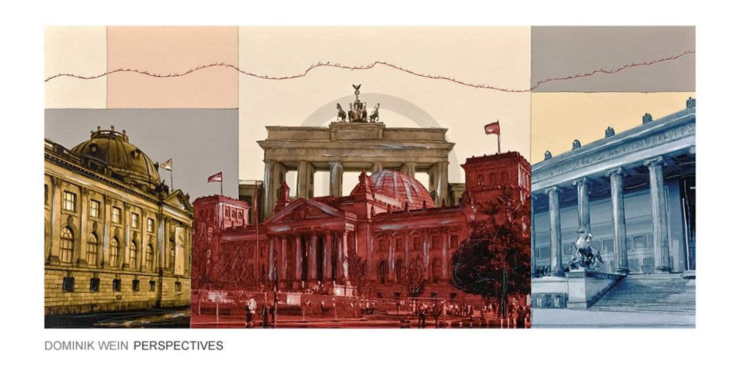Kunstdruck Dominik Wein - Berlin III 100x50cm