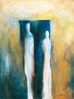 Kunstdruck Dagmar Vogt - Paar 60x80cm