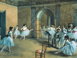 Kunstdruck Edgar Degas - The Dance Foyer at the Opera 80x60cm