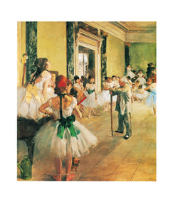 Kunstdruck Edgar Degas - La classe de danse 24x30cm