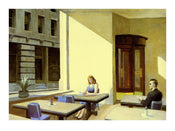 Kunstdruck Edward Hopper Sunlight in a Cafeteria 40x30cm