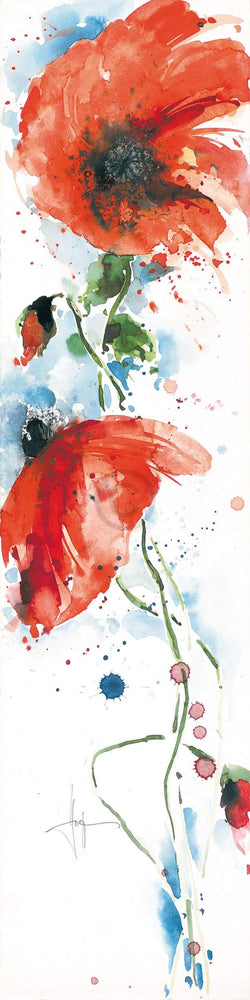 Kunstdruck Ekkehard Hofmann - Mohn II 20x99cm
