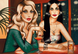 Kunstdruck Ekaterina More - Big City Lights 100x70cm