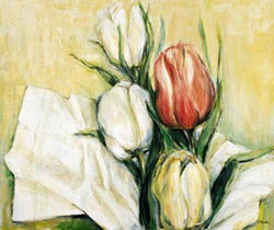 Kunstdruck Elisabeth Krobs - Tulipa Antica 117x98cm