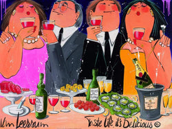 Kunstdruck El van Leersum - It`s delicious 80x60cm