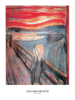 Kunstdruck Edvard Munch - The Scream 60x80cm