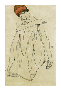 Kunstdruck Egon Schiele - Die Tänzerin 50x70cm