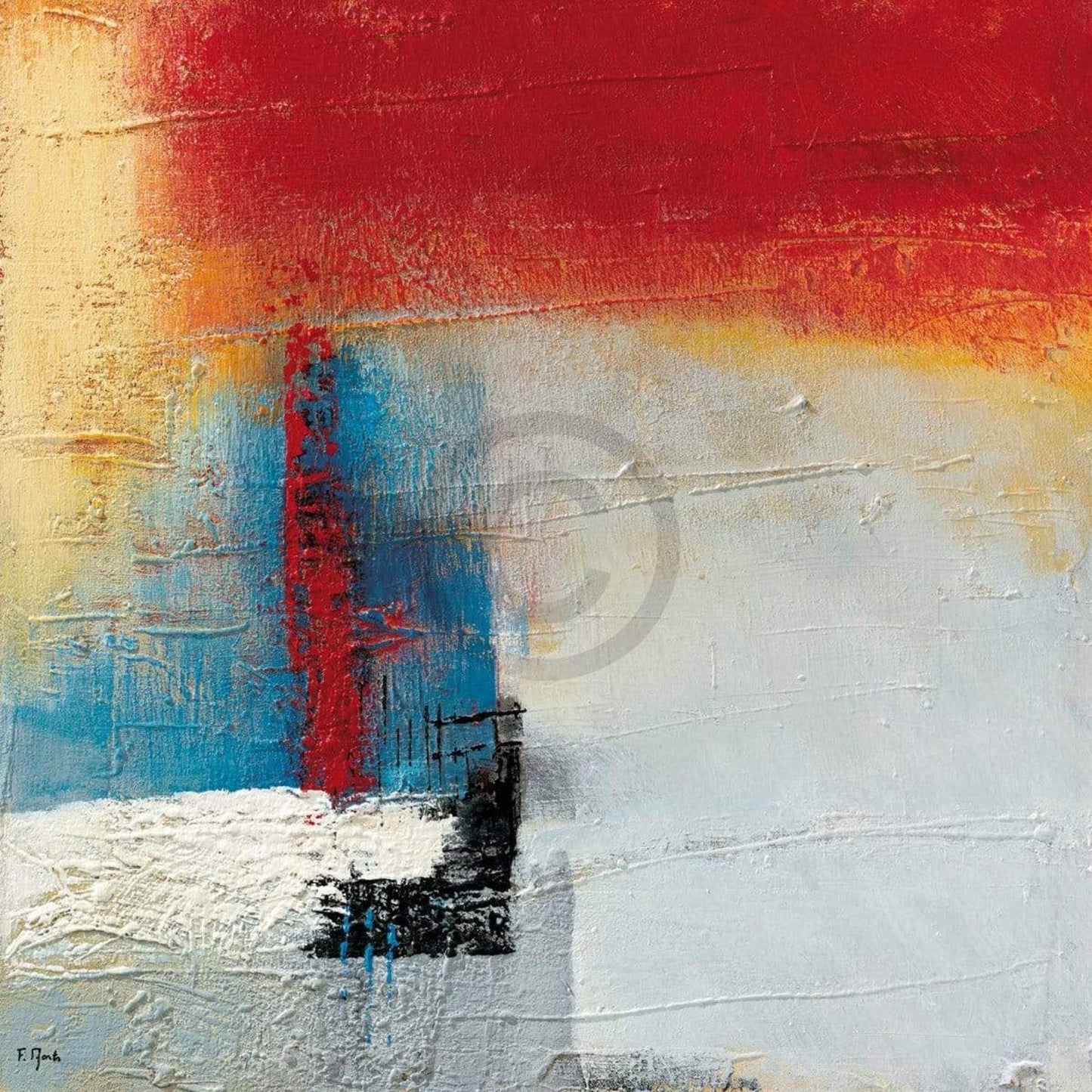 Kunstdruck Flory Aerts - Windless 70x70cm