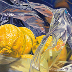 Kunstdruck Thomas Freund - Lemon bag 98x98cm