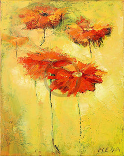 Kunstdruck Elena Filatov - Feldblumen II 40x50cm