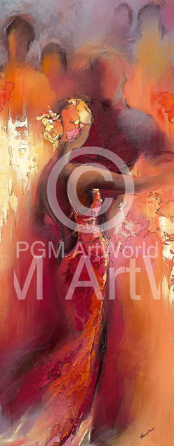 Kunstdruck Elena Filatov - Tanzabend I 54x138cm