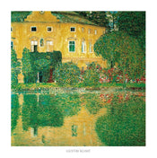 Kunstdruck Gustav Klimt - Schlosskammer on Attersee 70x70cm