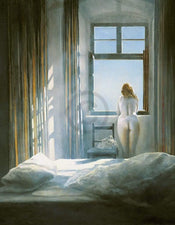 Kunstdruck Henning von Gierke - Morgensonne 70x90cm