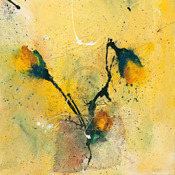 Kunstdruck Isolde Folger - Blüten I 70x70cm