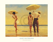 Kunstdruck Jack Vettriano - Mad Dogs 80x60cm