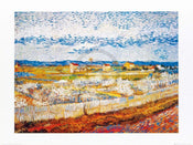 Kunstdruck Vincent Van Gogh - Pesco in fiore 80x60cm
