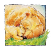 Kunstdruck Makiko - Mother Bear's Love II 30x30cm