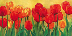 Kunstdruck Marianne Bernhardt - Frühlingsgarten 100x50cm