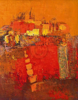 Kunstdruck Madjid - Squares 70x90cm