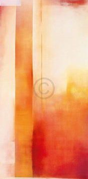 Kunstdruck Marta Peuckert - Rot II 50x100cm