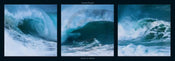 Kunstdruck Laurent Pinsard - Waves in motion 95x33cm
