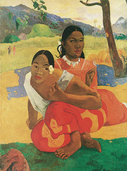Kunstdruck Paul Gauguin - Deux Tahitiennes 50x70cm