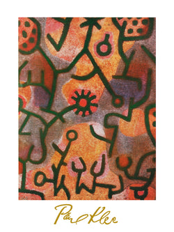 Kunstdruck Paul Klee - Flora di Roccia 60x80cm