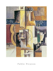 Kunstdruck Pablo Picasso - Violin and Guitar 60x80cm