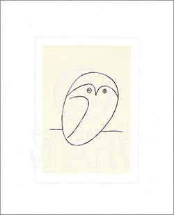 Kunstdruck Pablo Picasso - Le Hibou 50x60cm