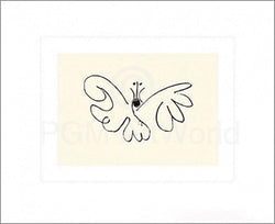 Kunstdruck Pablo Picasso - Le Papillon 50x60cm