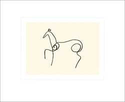 Kunstdruck Pablo Picasso - Le Cheval 50x60cm
