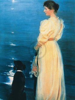 Kunstdruck Peter Severin Krøyer - Summer evening at Skagen 60x80cm