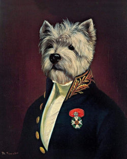 Kunstdruck Thierry Poncelet - The Officer's Mess 28x35cm