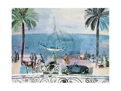 Kunstdruck Raoul Dufy - Promenade a Nice 80x60cm
