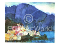 Kunstdruck Ralf Westphal - Amalfi, Golf von Salerno 40x30cm