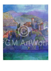 Kunstdruck Ralf Westphal - Pietrabuona, Toskana 50x70cm