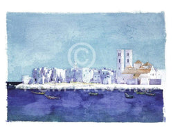 Kunstdruck Ralf Westphal - Molfetta, Apulien 90x70cm