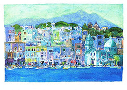 Kunstdruck Ralf Westphal - Procida / Kampanien 100x70cm